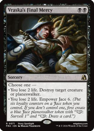 Vraska's Final Mercy (071) [Reality Fracture] Foil
