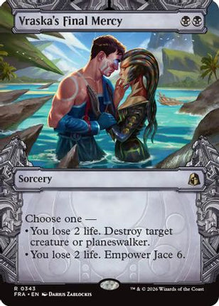Vraska's Final Mercy (Showcase) (343) [Reality Fracture] Foil