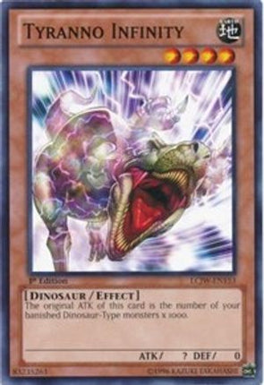 Tyranno Infinity (Common / Short Print) [LCJW-EN153] 1st Edition
