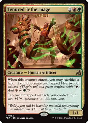 Tenured Tethermage (154) [Reality Fracture] Foil