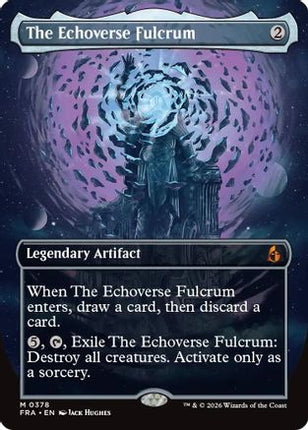 The Echoverse Fulcrum (Borderless) (378) [Reality Fracture] Foil