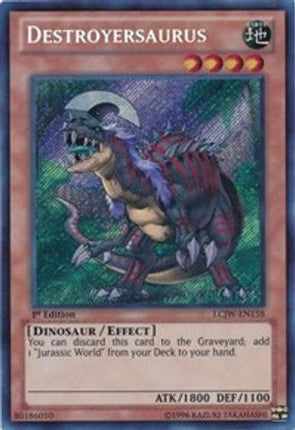 Destroyersaurus (Secret Rare) [LCJW-EN158] 1st Edition