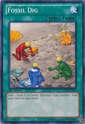 Fossil Dig (Common / Short Print) [LCJW-EN164] 1st Edition