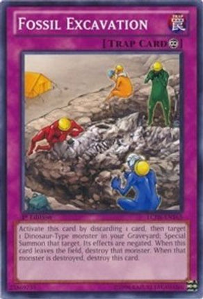 Fossil Excavation (Common / Short Print) [LCJW-EN165] 1st Edition