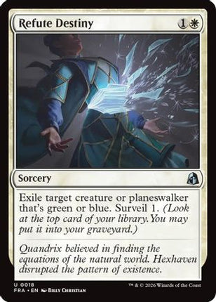 Refute Destiny (018) [Reality Fracture] Foil