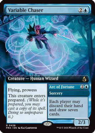 Variable Chaser (Extended Art) (426) [Reality Fracture] Foil