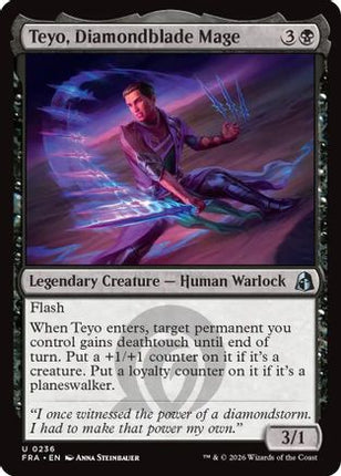 Teyo, Diamondblade Mage (236) [Reality Fracture]