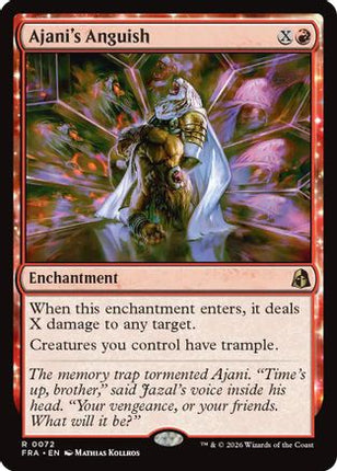 Ajani's Anguish (072) [Reality Fracture]