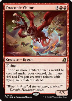 Draconic Visitor (080) [Reality Fracture]