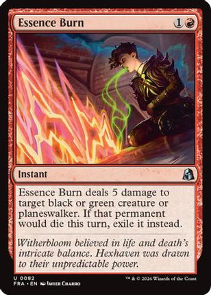 Essence Burn (082) [Reality Fracture] Foil