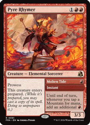 Pyre Rhymer (091) [Reality Fracture] Foil