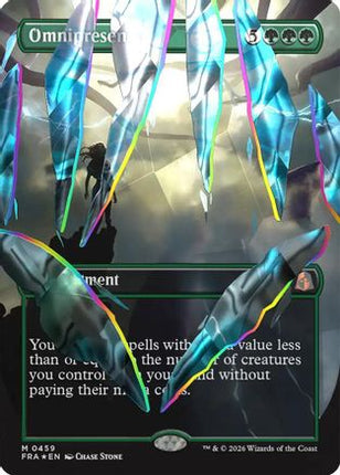 Omnipresence (Borderless) (Facet Foil) (0459) (459) [Reality Fracture] Foil