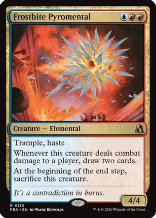 Frostbite Pyromental (135) [Reality Fracture] Foil