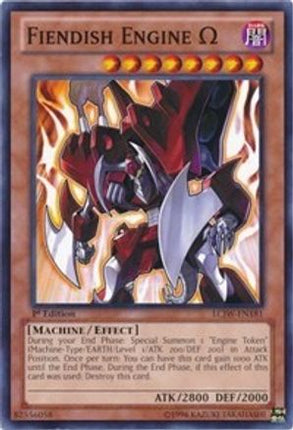 Fiendish Engine Omega (Common / Short Print) [LCJW-EN181] 1st Edition