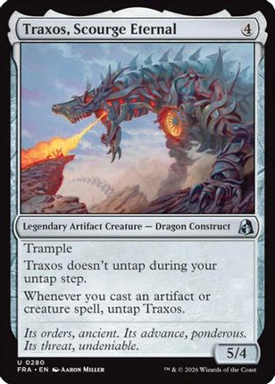Traxos, Scourge Eternal (280) [Reality Fracture] Foil