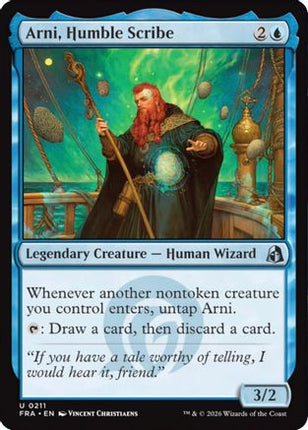 Arni, Humble Scribe (211) [Reality Fracture]