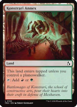 Konstrari Annex (183) [Reality Fracture] Foil