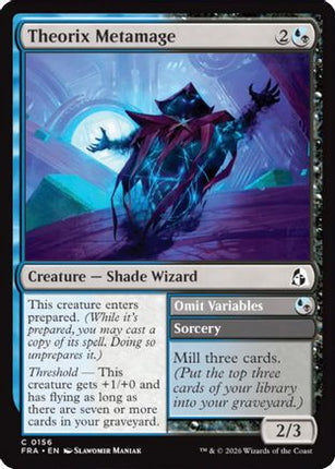 Theorix Metamage (156) [Reality Fracture] Foil