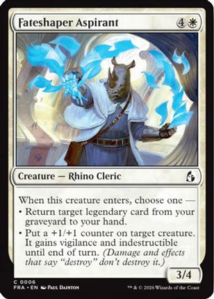 Fateshaper Aspirant (006) [Reality Fracture] Foil
