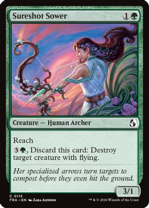 Sureshot Sower (115) [Reality Fracture] Foil