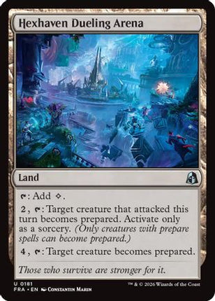 Hexhaven Dueling Arena (181) [Reality Fracture] Foil
