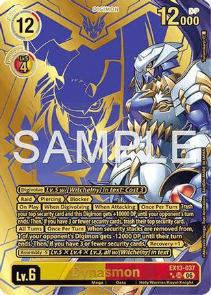 Dynasmon (Rare Pull) [EX13-037] [Chivalrous XIII] Foil