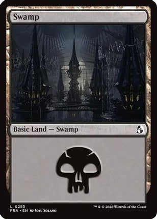 Swamp (0285) (285) [Reality Fracture] Foil