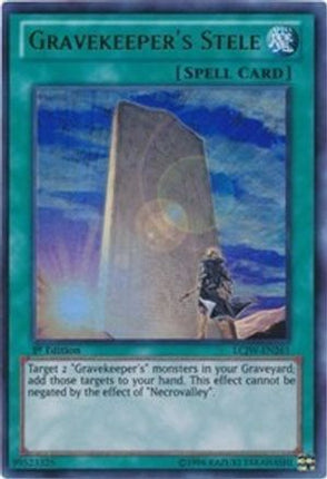Gravekeeper's Stele (Ultra Rare) [LCJW-EN261] 1st Edition