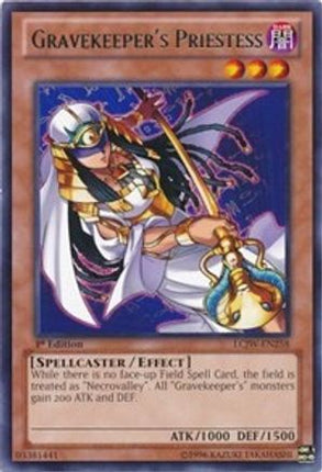 Gravekeeper's Priestess (Rare) [LCJW-EN258] 1st Edition