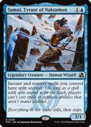 Samut, Tyrant of Naktamun (220) [Reality Fracture] Foil