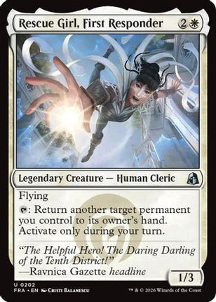 Rescue Girl, First Responder (202) [Reality Fracture] Foil