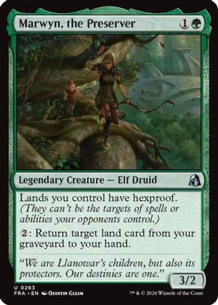 Marwyn, the Preserver (263) [Reality Fracture] Foil