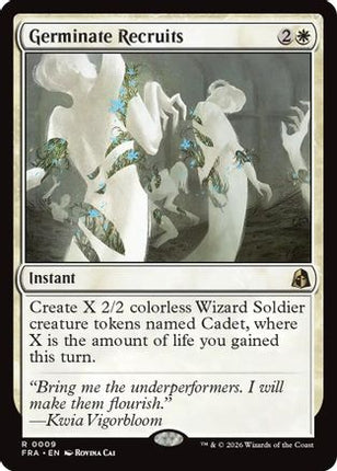 Germinate Recruits (009) [Reality Fracture] Foil