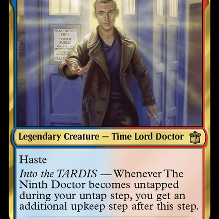 The Ninth Doctor [Doctor Who] Surge Foil