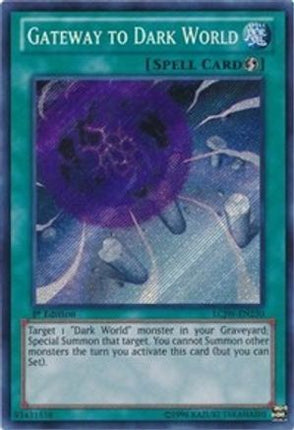 Gateway to Dark World (Secret Rare) [LCJW-EN250] 1st Edition