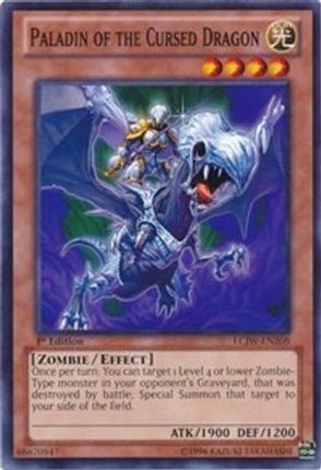 Paladin of the Cursed Dragon (Common / Short Print) [LCJW-EN208] 1st Edition
