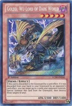 Goldd, Wu-Lord of Dark World (Secret Rare) [LCJW-EN246] 1st Edition