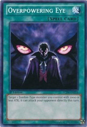 Overpowering Eye (Common / Short Print) [LCJW-EN216] 1st Edition