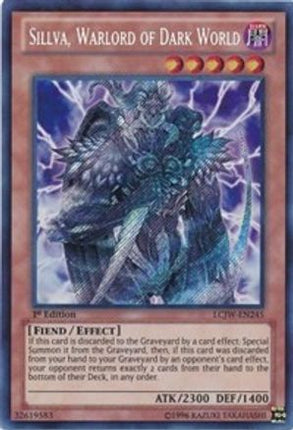 Sillva, Warlord of Dark World (Secret Rare) [LCJW-EN245] 1st Edition