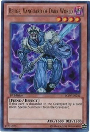 Beiige, Vanguard of Dark World (Ultra Rare) [LCJW-EN242] 1st Edition