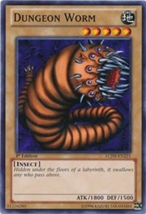 Dungeon Worm (Common / Short Print) [LCJW-EN221] 1st Edition
