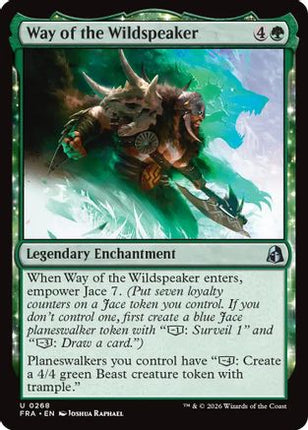 Way of the Wildspeaker (268) [Reality Fracture] Foil