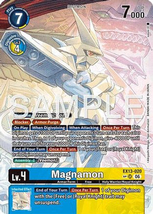 Magnamon (SP) [EX13-020] [Chivalrous XIII] Foil