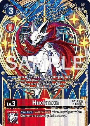 Huckmon (Extended Art) [EX13-009] [Chivalrous XIII] Foil
