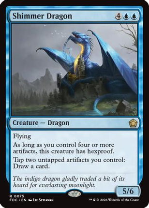 Shimmer Dragon (075) [Commander: Foundations]