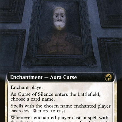 Curse of Silence (Extended Art) [Innistrad: Midnight Hunt]