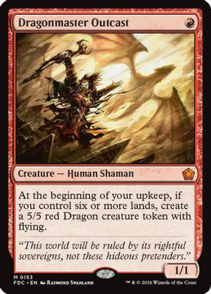 Dragonmaster Outcast (153) [Commander: Foundations]