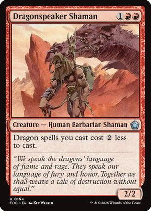 Dragonspeaker Shaman (154) [Commander: Foundations]