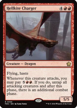 Hellkite Charger (160) [Commander: Foundations]