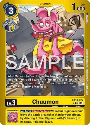 Chuumon (Limited Foil) [EX13-027] [Chivalrous XIII] Foil